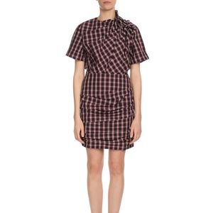 Etoile Isabel Marant Oria Shirred Dress